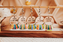 Load image into Gallery viewer, Stitch Marker Holder with Keychain