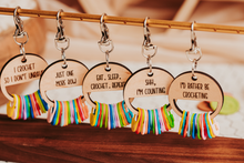 Load image into Gallery viewer, Stitch Marker Holder with Keychain