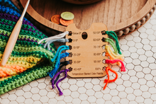 Load image into Gallery viewer, Temperature Blanket Color Palette