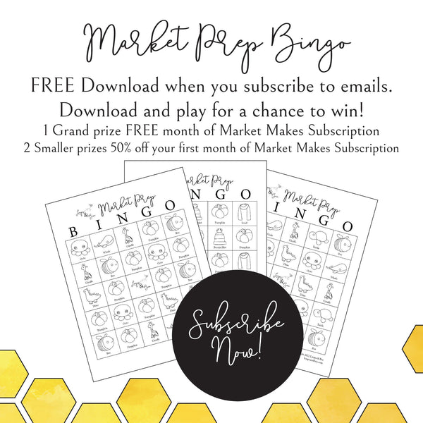Free Market Prep Bingo Sheet!