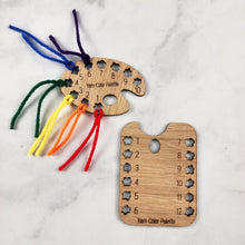 Load image into Gallery viewer, Wooden Yarn Color Palette for Knit or Crochet
