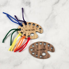 Load image into Gallery viewer, Wooden Yarn Color Palette for Knit or Crochet
