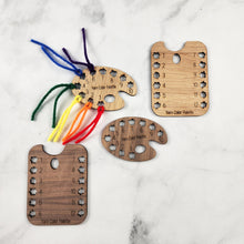 Load image into Gallery viewer, Wooden Yarn Color Palette for Knit or Crochet
