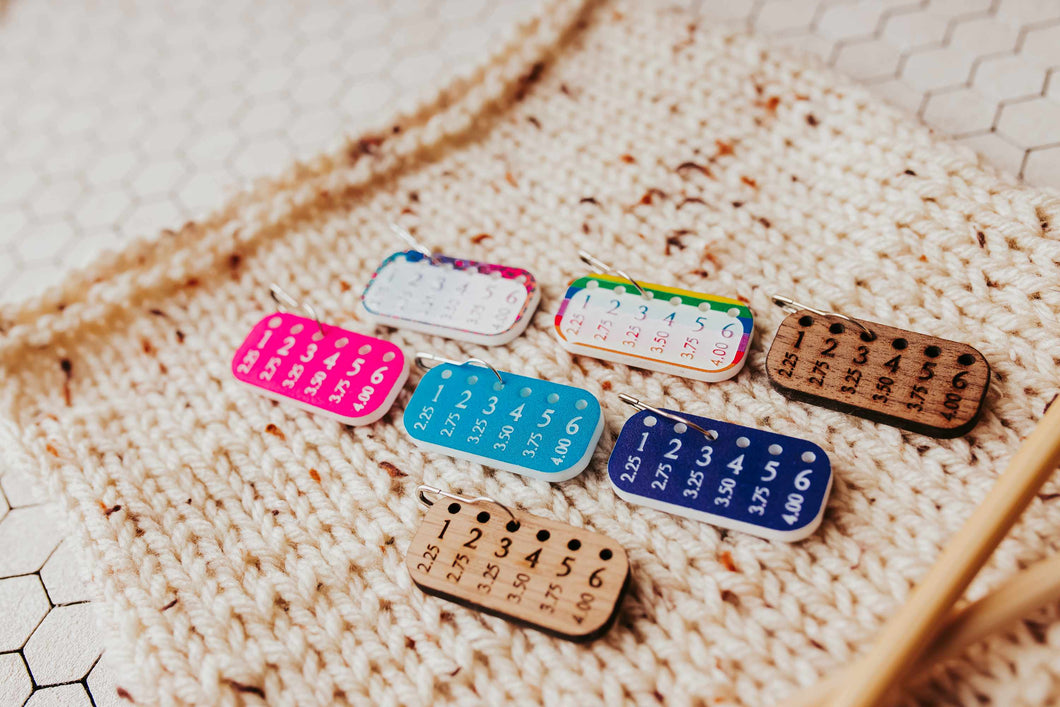 Knitting Needle Minder Set