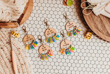 Load image into Gallery viewer, Stitch Marker Holder with Keychain
