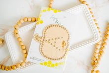 Load image into Gallery viewer, Wooden Pumpkin Yarn Sewing DIY Kit
