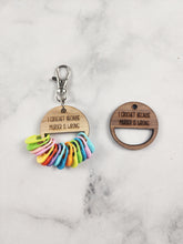 Load image into Gallery viewer, Stitch Marker Holder with Keychain
