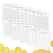 Load image into Gallery viewer, Crochet Market Prep Tracker Printable PDF - Loops &amp; Bee
