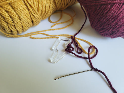 Lightning Bolt Acrylic Shape - Loops & Bee