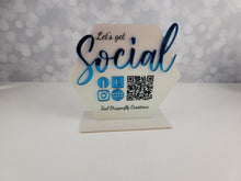 Load image into Gallery viewer, Social Media Sign - Loops &amp; Bee
