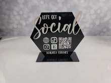 Load image into Gallery viewer, Social Media Sign - Loops &amp; Bee
